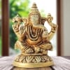Brass Showpiece Ganesh Ji God Idol Statue - 2*1.7*3 Inch (BS1617 G)