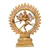 Brass Showpiece Nataraja God Idol Statue, brass material