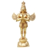 Brass Showpiece Garun Dev God Idol Statue - Brass