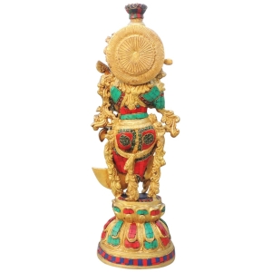 Brass Showpiece Radha Ji God Idol Statue - 7*5*20.5 Inch (BS1628 R)