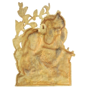 Brass Showpiece Radha Krishna God Idol Statue - 10.5*1*14 Inch (BS1634 D)