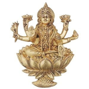 Brass Showpiece Laxmi JiGod Idol Statue - 9.5*2.5*12 Inch (BS1642 L)