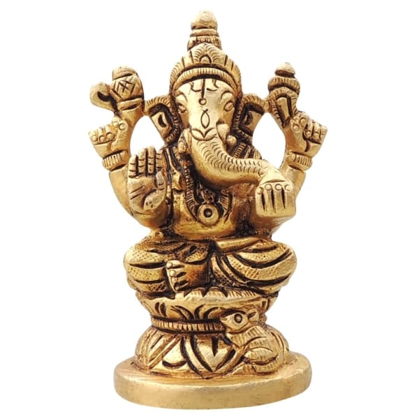 Brass Showpiece Ganesh God Idol Statue decorative item