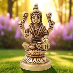 Brass Showpiece Laxmi God Idol Statue - decorative statue