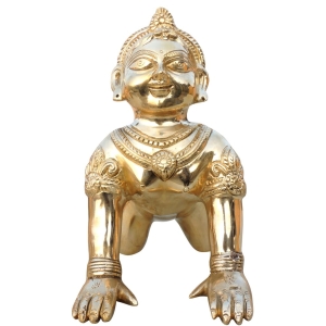 Brass Showpiece Radha Ji God Idol Statue - 5.2*10.5*10.2 Inch (BS1678 R)