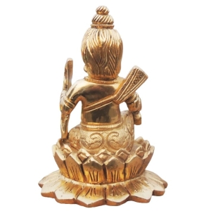 Brass Showpiece Ramlala God Idol Statue - 3.6*3.6*5 Inch (BS1682 C)