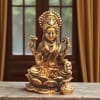Brass Showpiece Laxmi Ji God Idol Statue - 0.6*0.6*1.1 Inch (BS1686 L)