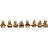 Brass Showpiece Ganesh Musical Set God Idol Statue (BS1649 C)