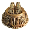 Brass Showpiece Charan Paduka God Idol Statue, brass