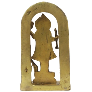 Brass Showpiece Ram Lala God Idol Statue - 3.7*2*6.5 Inch (BS1717 G)