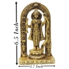Brass Showpiece Ram Lala God Idol Statue - 3.7*2*6.5 Inch (BS1717 G)