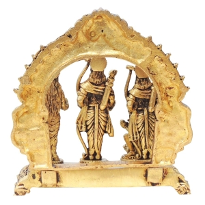 Brass Showpiece Ram Darbar God Idol Statue, Made From Machine - 3.6*1.7*4 Inch (BS1728 E)