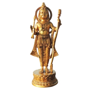 Brass Showpiece Ramlala God Idol Statue - 4.5*4*13 Inch (BS1738 E)