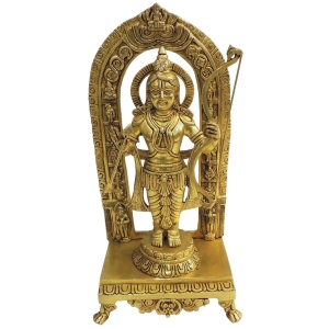Brass Showpiece Ram Lala God Idol Statue - 9.5*6*18.5 (BS1738 M)