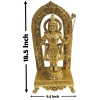 Brass Showpiece Ram Lala God Idol Statue - 9.5*6*18.5 (BS1738 M)
