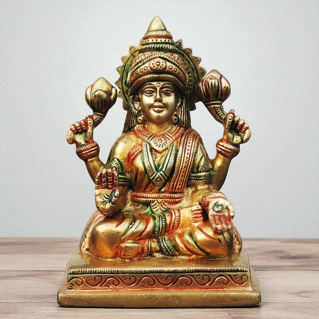 Brass Showpiece Laxmi Ji God Idol Statue decorative item