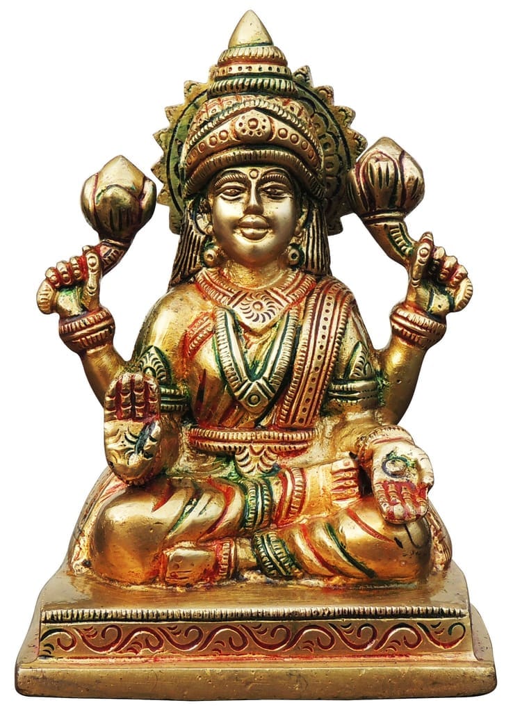 Brass Showpiece Laxmi Ji God Idol Statue decorative item