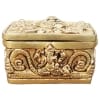 Brass Showpiece Ganesh Box God Idol Statue - 3.5*3*1.7 Inch (BS1754 C)