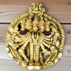 Brass Showpiece Panchmukhi Hanuman God Idol Statue decorative