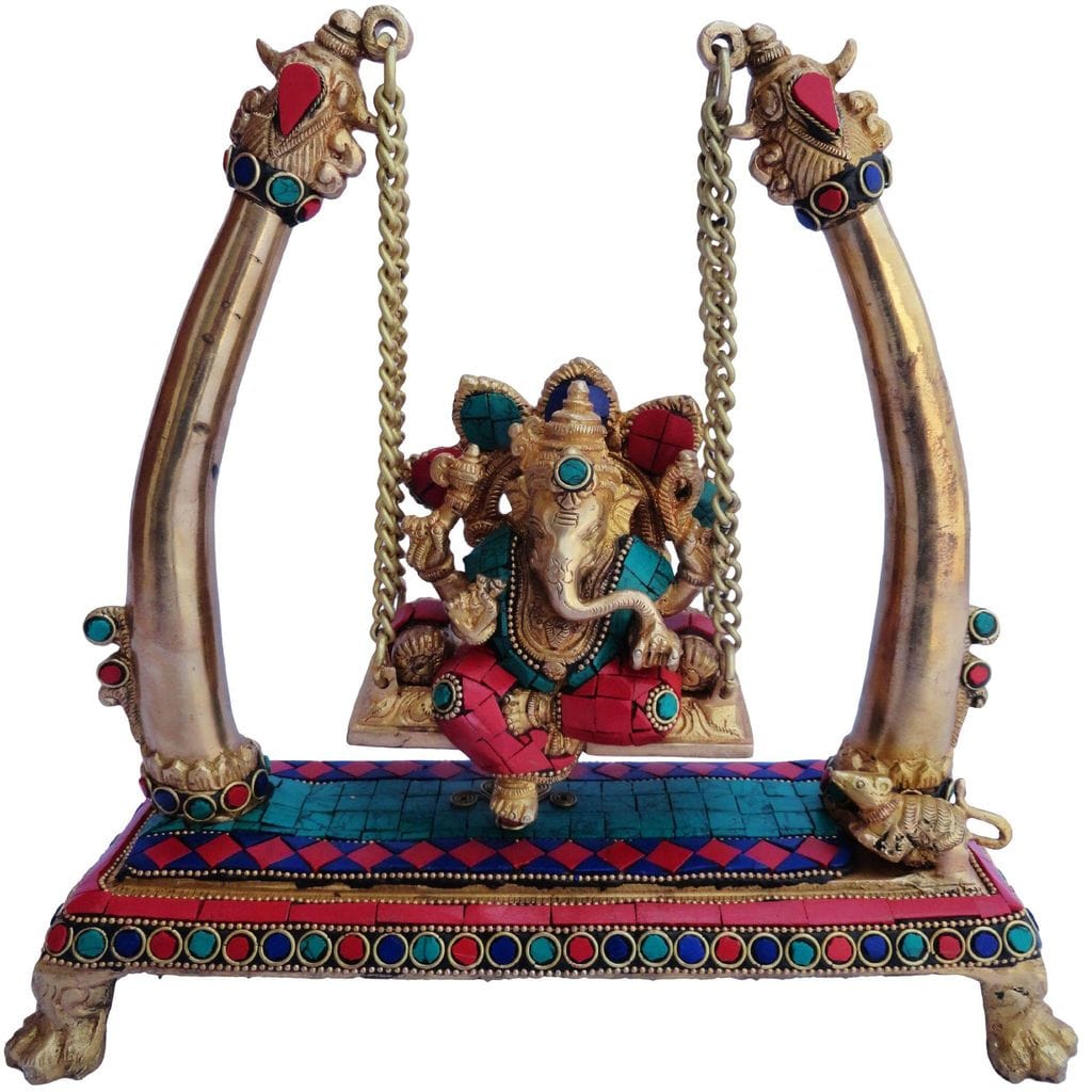 Ganesh Jhula-10*4*10 Inches (BS179) - Image 2