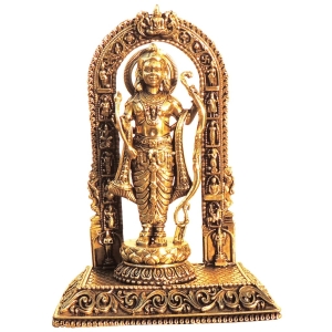 Brass Showpiece Ram Ji God Idol Statue - 4.2*3.1*6 Inch (BS1802 G)