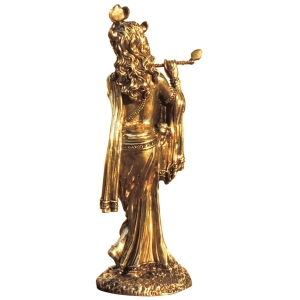 Brass Showpiece Krishna God Idol Statue - 3.5*3.2*10 Inch (BS1806 G)