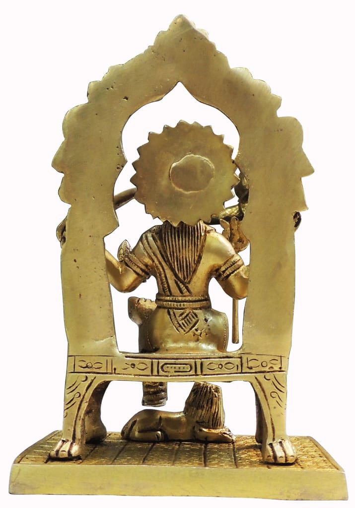 Brass Showpiece Santoshi Maa God Idol Statue decorative item