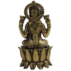 Brass Showpiece Laxmi God Idol Statue - 1.5*1.5*3 Inch (BS1822 L)