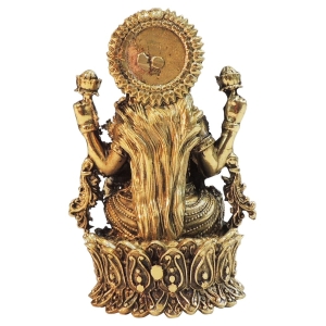 Brass Showpiece Laxmi Ji God Idol Statue - 3*3*5 Inch (BS1823 L)