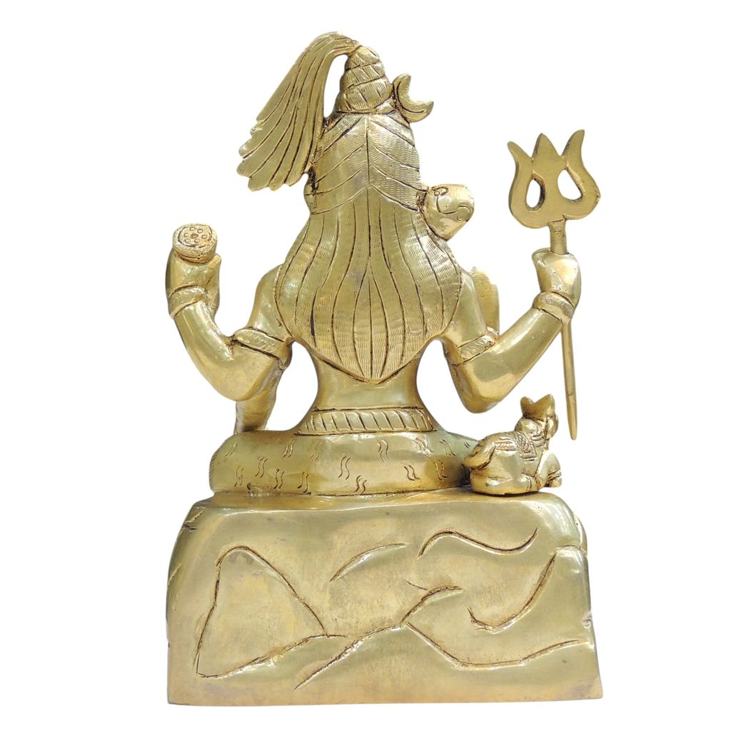 Brass Showpiece Shiv Ji God Idol Statue brass