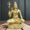 Brass Showpiece Shiv Ji God Idol Statue - brass