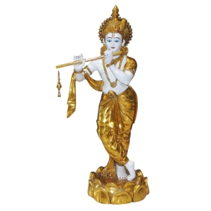 Brass Decorative Showpiece Krishna Ji Statue (BS1838 E)