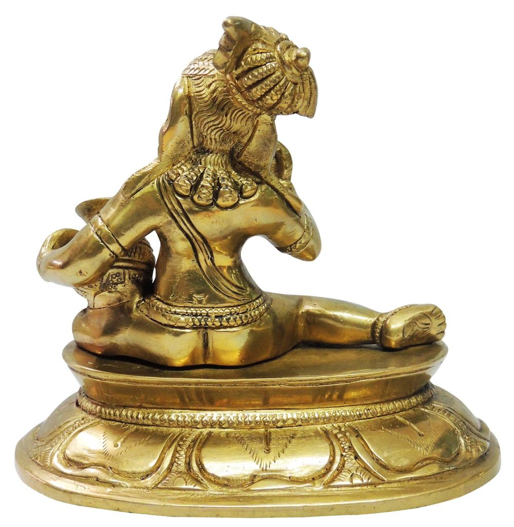 Pure Brass Makhan Krishna statue -6*3.5*5 Inch (BS201) - Image 2