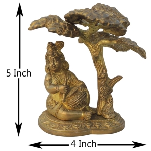 Tree Makhan Krishna Antique Finish - 3*4*5* Inch (BS206 A )