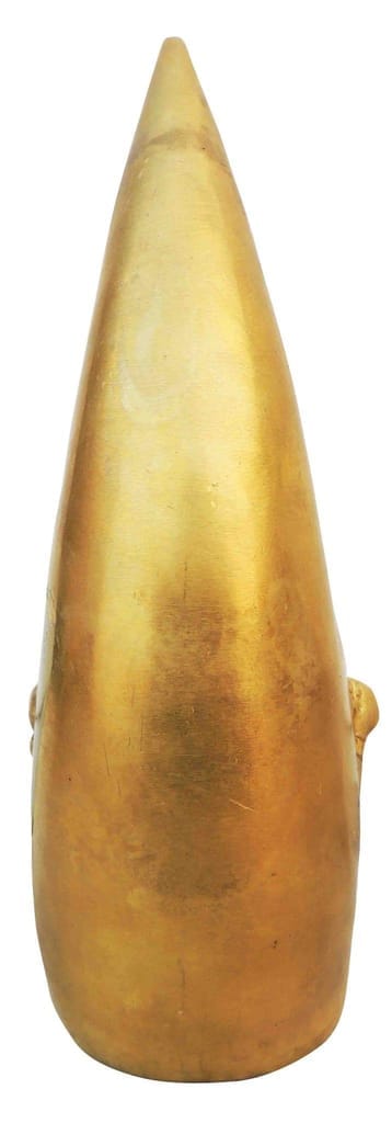 Brass Showpiece Teeth Ganesh, Dant Ganesh God Idol Statue - 3.3*3.5*8.4 Inch (BS247) - Image 3