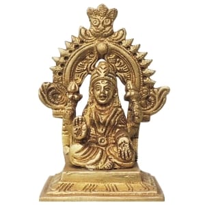 Brass Showpiece Laxmi Ji Statue - 2.7*1.6*3.6 Inch (BS254)