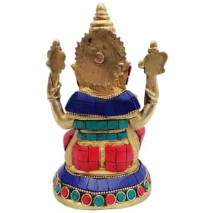 Ganeshji Stone-3.5*4*6.5 Inches (BS376)
