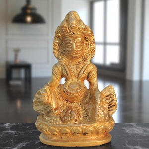 Brass Showpiece Kuber Maharaja Statue - decorative item
