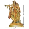 Brass Showpiece Radha Krishna God Idol Statue decorative item