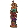 Brass Showpiece Radha Ji Statue - 11*6.5*28.8 Inch (BS467 R)