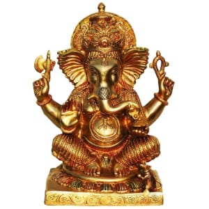 Ganeshji with BAse-14*8*18 Inches (BS492 B)