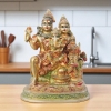 Brass Showpiece Shiv Parivar Colour Idol Statue decorative item