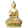 Brass Showpiece Buddha Statue - decorative home accent