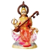 Brass Showpiece Saraswati Ji Statue - decorative home accent