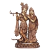 Brass Showpiece Radha Krishna God Idol Statue - 18.5*10.4*30 Inch (BS683 B)