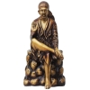 Brass Showpiece Sai Baba on Base, decorative sculpture