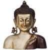 Brass Showpiece Buddha head antique statue home decor