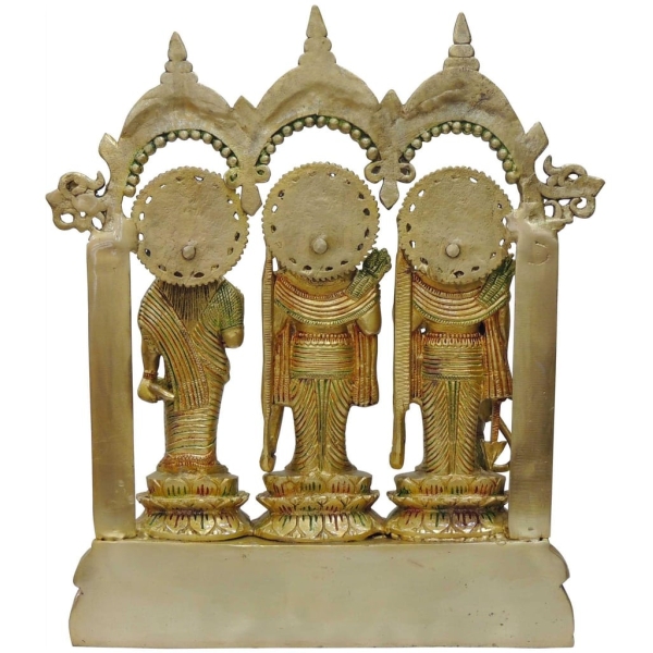 Brass Showpiece Ram Darbar God Idol Statue 14 inch