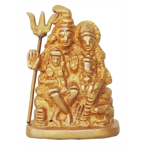 Brass Showpiece Shiv Parivar Idol Statue decorative item