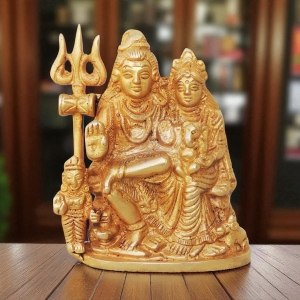 Brass Showpiece Shiv Parivar Idol Statue decorative item